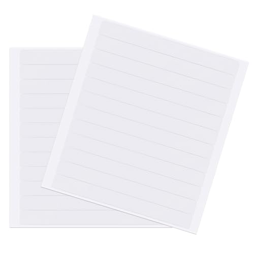 Image of GOO GOO Single Sided Wide Hair Extension Tape, 24 Pieces, 3.2 * 0.3inch, Easy to Apply & Remove, Adhesive Replacement Tabs