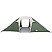 vidaXL Tent with Roof Other with Air Vent Green and Black 510 x 240 x 156 cm Polyester