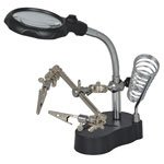Jameco Benchpro MG16126-A LED Light Helping Hand