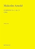 Malcolm arnold: symphony no.5 op.74 (study score)