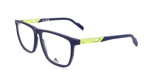 Adidas Sport SP5042 091 MATTE BLUE 56/15/145 男性用メガネフレーム