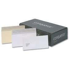 Conqueror DL Premium Wallet Envelopes 110x220mm - Colour: Cream,Finish: Laid,Amount: 500,Window: No Window