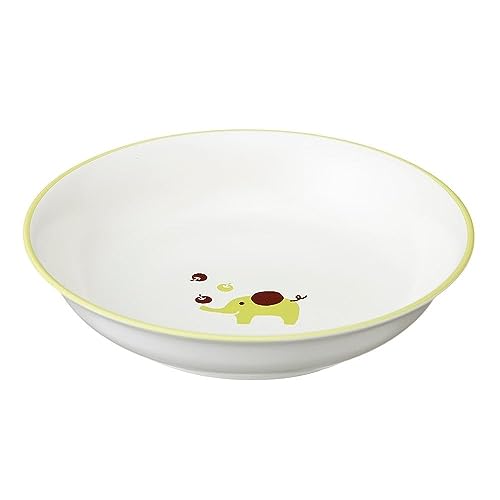 カインズ(CAINZ) 子供用食器 プレート HAJIKU ぞう 軽い 割れにくい 丈夫 汚れが落ちやすい 水切れが良い 食洗機対応 電子レンジ可 子ども用 プレート