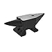 Cast Steel Anvil - HRC55 Hardness Blacksmith Tool with Hardy/Pritchel Holes, 20