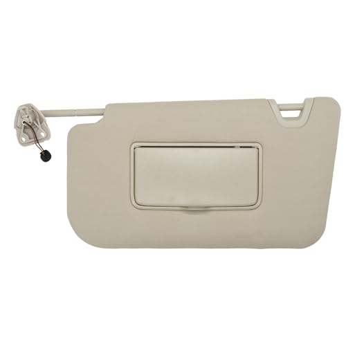 NHILES Driver Left Side Sun Visor Replacement Fits for Nissan Rogue X-Trail 2014-2020 Sunshade with Light 96401-4BA3E 96401-4BA1D Color: Beige by NHILES - Image 5
