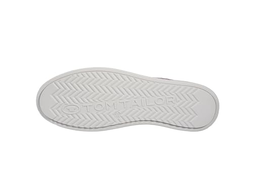 TOM TAILOR Damskie sneakersy 5394707, białe, rozmiar 39, biały, 39 eu