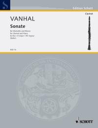 Sonata Eb major: clarinet and piano.      Sheet music – January 1, 2000
