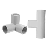 ibasenice 2piezas Accesorios para Parques Infantiles t Conectores De Esquina Estabilizadores para Vallas De Conector para Corralito De Juntas