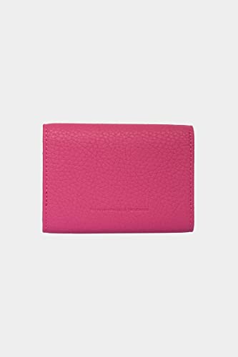 Image of grande 3639 Card Cases, Pink, Small, Leather Card Holder With Magnetic Closure, Small Women Accordion Wallet