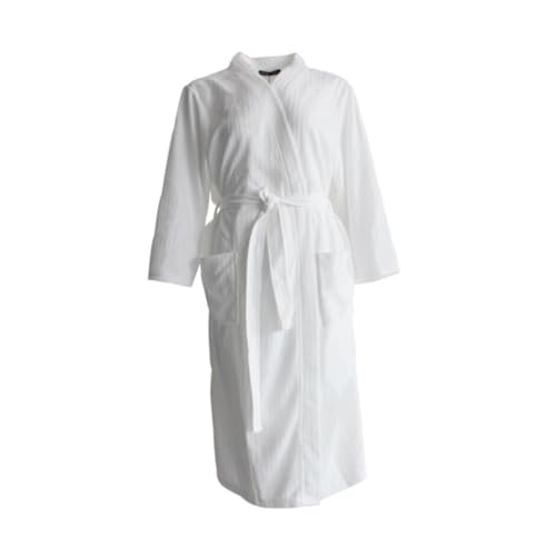 Nuisette blanche polyester XL respirante et confortable pour printemps