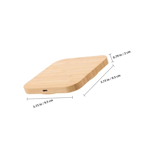 Cargador inalámbrico portátil de madera Mikikit 10W con protección avanzada 2