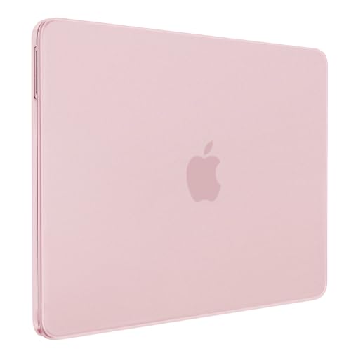 MOSISO Compatible with MacBook Neo Case 13 inch 2026 Release Model A3404 Seamlessly Closes&Fingerprints-Resistant Protective Hard Shell Cover Great for Work Travel Study Daily Use Blush Clear