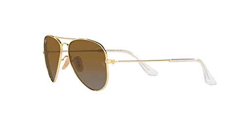 Image of Ray-Ban Junior Kids' Rj9506s Metal Aviator Sunglasses