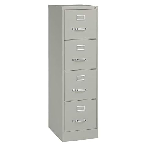Office Dimensions 22" Deep File Cabinet, Gray Cover