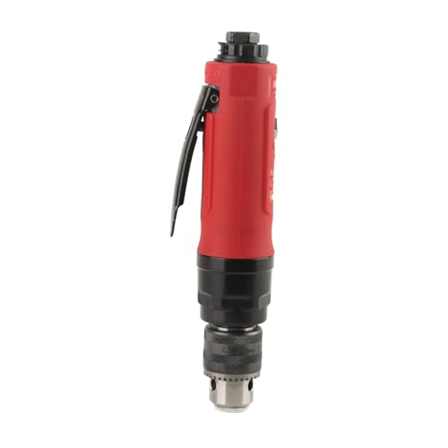 BAFOVY Amoladora Neumática Recta de Acero Inoxidable Amoladora Neumática Recta Mandril de 3 8 Pulgadas 1200 RPM Rango de Sujeción de 1 5 a 10 Mm para Pulido de Metal Desbarbado Uso en Taller