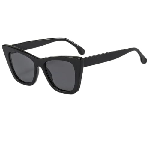 Lunettes de soleil œil de chat vintage fin de la fatigue oculaire femmes
