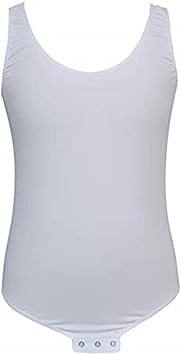 Benefit Wear Adult Unisex Adaptive Anti-Strip Bodysuit Onesie with Snaps at Shoulders and Crotch White, XX-Small