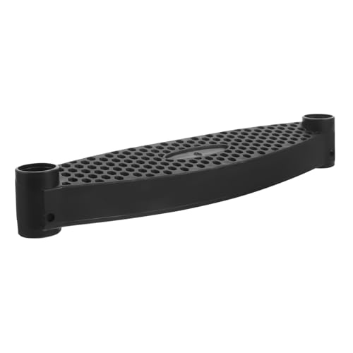 BESPORTBLE peldaños de Escalera de trampolín Pasos Tienda de trampolín Carril Red de trampolín escaleras Accesorios de Cama elástica escalones de plastico reemplazo de trampolín páginas Black