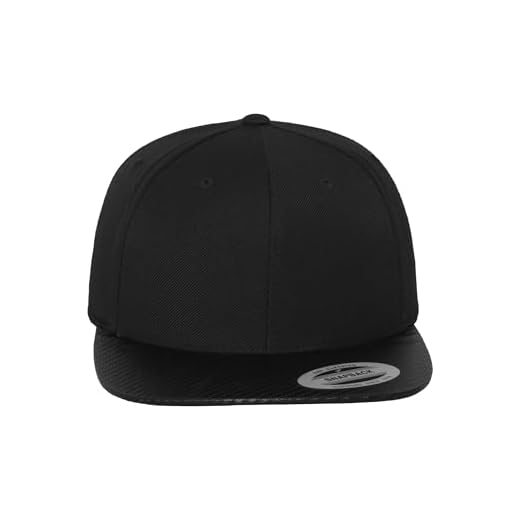 Flexfit Mütze Carbon Snapback Black, one size 12 Flexfit Mütze Carbon Snapback Black, one size