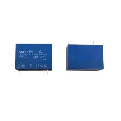 Relais électromécanique SMIH-S-124LM 24V DCV24 4 broches miniaturisé x5