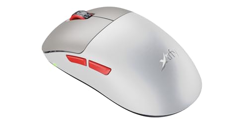 M8 Wireless, Mouse da Gioco Ultraleggero Senza Fili, Ottimizzato per Gaming Competitivo, Wireless 2,4 GHz, Parte Anteriore Ultra Ribassata per una Maggiore Precisione, Ricaricabile, Retrò - Mouse gaming - Immagine 1