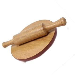 Durga - Wooden Chappati Maker, Rotti Maker(Chappati Kattai)