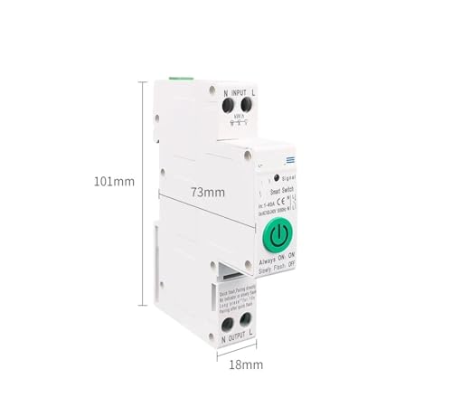 Compteur d'énergie 40A pilotable à distance pour maison connectée - 3