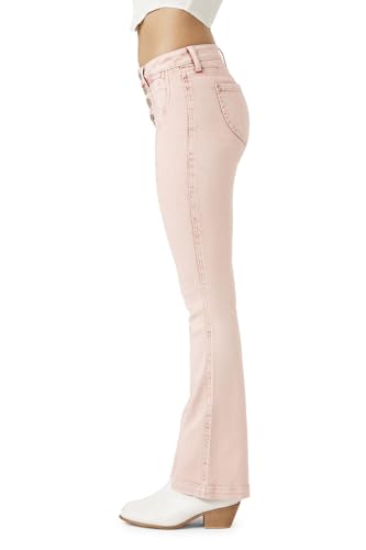 Forever 21 Women's Seamed Mid-Rise Bootcut Jeans3