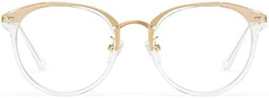 RENDVIEET Kids Blue Light Blocking Glasses, Computer Gaming TV Glasses for Boys Girls Age 3-15 Anti Glare & Eyestrain