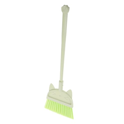 FOMIYES Cartoon Toddler Broom Set Small Brooms Sweeping Dustpan Set Indoor Cleaning for Kids