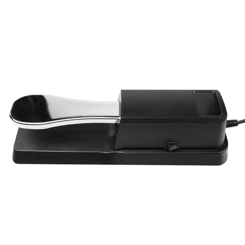 Tiardey 1PCS electric piano sustain pedal, Piano Pedal Keyboard Foot Damper Pedal with Polarity Switch, 6.5mm Input - Image 4