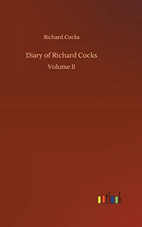 Diary of Richard Cocks Cocks, Richard 9783734042058 Books