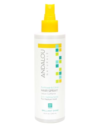 Andalou Naturals Sunflower & Citrus Brilliant Shine Hair...