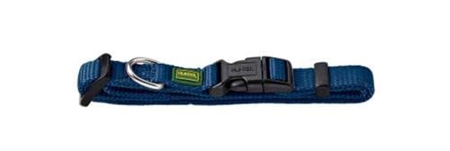 HUNTER VARIO BASIC Hundehalsung, Hundehalsband, robust, geschmeidig, Klickverschluss, S/1,0, orange