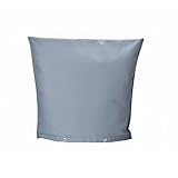 Outdoor Backflow Preventer Insulation Cover,Insulated Pouch for Winter Pipe Freeze Protection Sprinkler Valves in Snow or Sun Exposure, Waterproof Sprinkler Valve System Cover (30 " W x 26 " H,Gray)