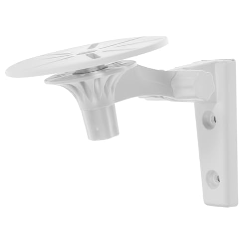 Support caméra mural blanc compatible fixation sans perçage orientable IP - 2