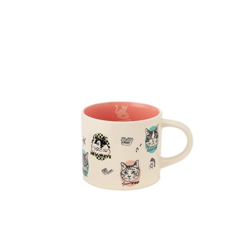 [ アフタヌーンティー リビング ] AfternoonTea LIVING マグカップ JS42 マグカップ/フェイス/Cat's Nap Time アイボリー