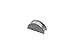 Auto 7 - Semi-Circular Plug | Fits 2011-89 Hyundai ELANTRA, SANTA FE, SONATA, TIBURON, Kia OPTIMA, RIO, RONDO, SOUL