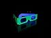 51 Pair of Fireworks Diffraction Glasses - 50 Pair Blacklight-Reflective Neon Frames + 1 Orbit Specs