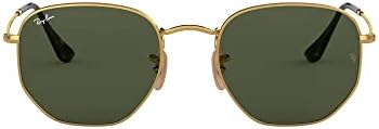 Ray-Ban Mens RB3548N Octagon Hexagonal SUNGLASSES (pack of 1)