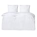 MOON Classic - 2er Pack Hotelbettwäsche Linon aus 100% Baumwolle - 140g/m² - Bettwäsche ca. 135x200 / 80x80 cm - mit Hotelverschluss - 95° (weiß) MI 4 günstig Kaufen-MOON Classic - 2er Pack Hotelbettwäsche Linon aus 100% Baumwolle - 140g/m² - Bettwäsche ca. 135x200 / 80x80 cm - mit Hotelverschluss - 95° (weiß)