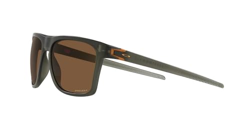 Image of Oakley Sunglasses for Men - OO9100 Leffingwell Rectangular Sunglasses PRIZM Lenses