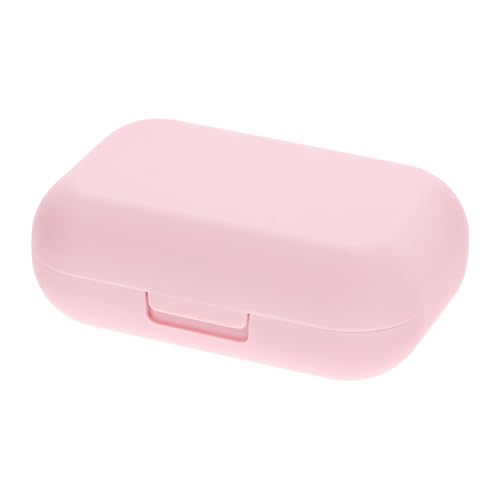 SEWOART Estuche para Lentes de Contacto Bonito Estuche Portátil de Doble Cara con Espejo Pequeño Compañero de Viaje