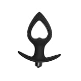 Plug anale Plug anale Carino gel di silice a forma di cuore Vibrazione Plug anale Spina anale erotica Giocattoli del sesso Masturbatore Dildo Macchina del sesso Giocattoli sexy per adulti