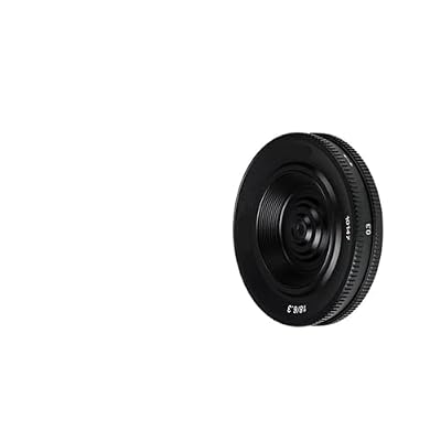 Compatible for Canon EF-M, Compatible for Sony E ZVE10, 18mm F6.3 Mark II APS-C Manual Ultra-Thin Pancake Prime Lens(M4/3)