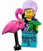 LEGO Minifigures Series 19 Gardener Minifigure with Flamingo 71025