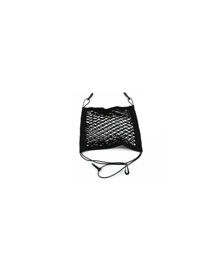Filet de rangement pour siège auto élastique avec sac de rangement pour coffre