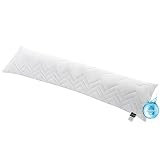 sei Design Seitenschläferkissen 140 x 40 cm Kissen Seitenschläfer |Kopfkissen Gesteppt mit Reißverschluss | Stillkissen Mikrofaser | Made in Europa