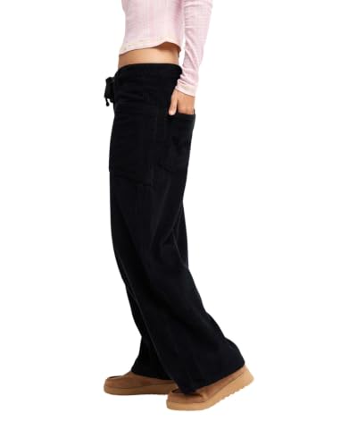 Roxy Sky is High - Pantalon Cargo décontracté - Femme - 42/XL - Noir