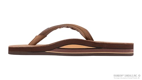 Image of Rainbow Sandals Women's Double Layer Flirty Braidy Premier Leather w /Single Braided Strap